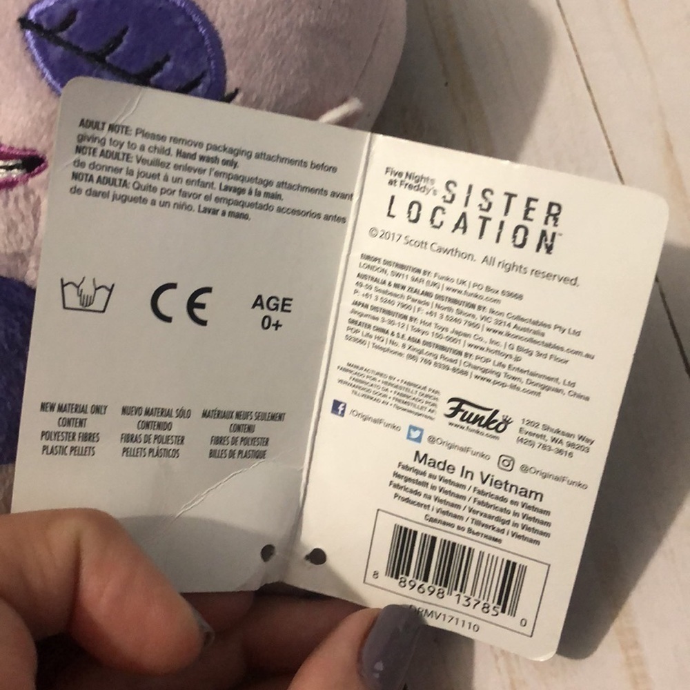 Five Nights at Freddie’s Funko Sister Ballora Plush Doll NWT - Picture 5 of 6